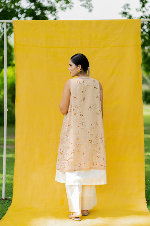 Nazrana Hand-embroidered Overlay